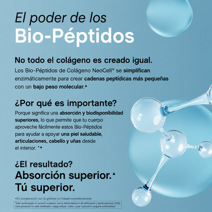 Polvo De Colágeno Neocell Biopéptidos 30